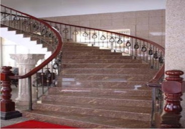 Entrance staircase